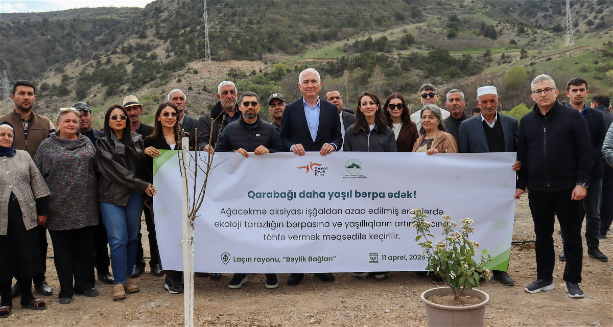 QDF-in dəstəyi ilə Laçının tarixi “Bəylik Bağları”nın bərpası həyata keçirilir