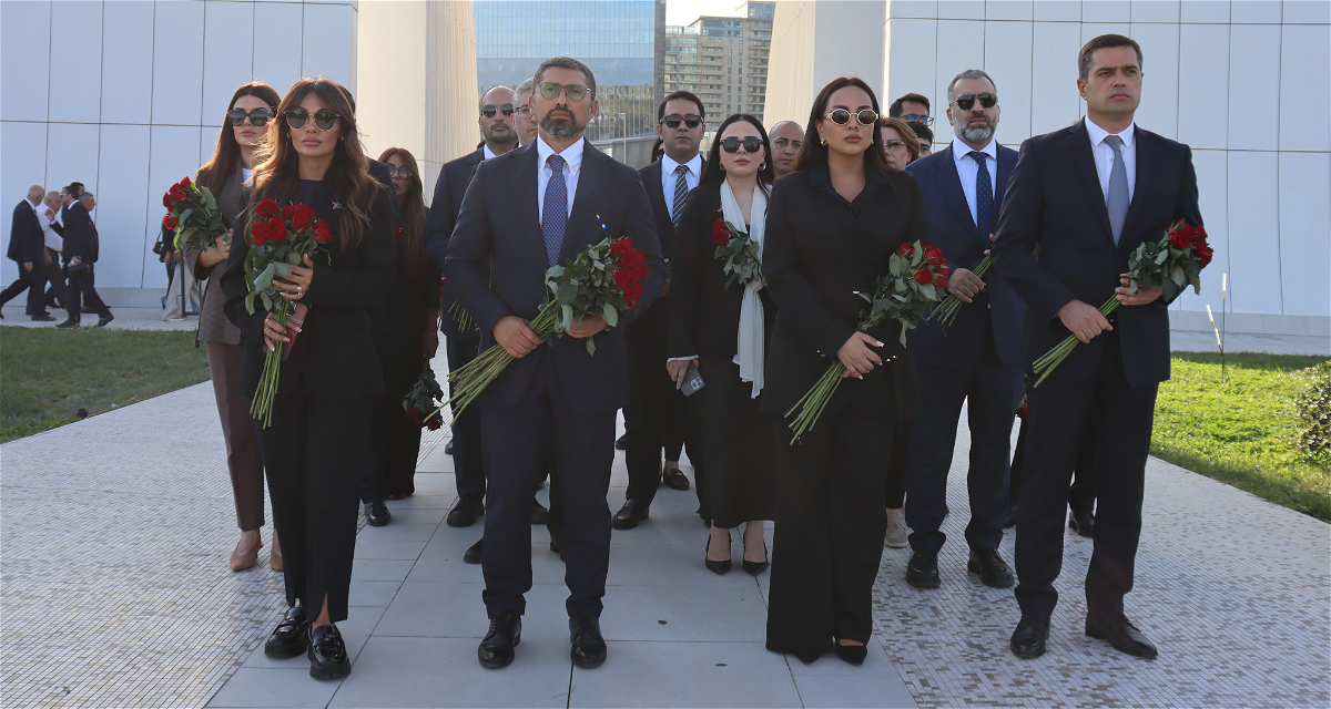 The leadership and staff of the Karabakh Revival Fund visited Victory Park