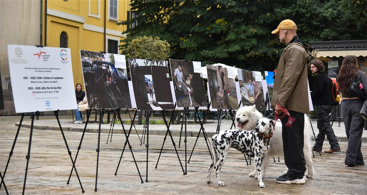 European cities host series of events against Armenia’s mine warfare