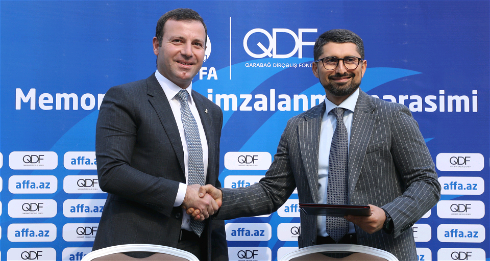 Qarabağ Dirçəliş Fondu və AFFA arasında Memorandum imzalanıb - FOTO
