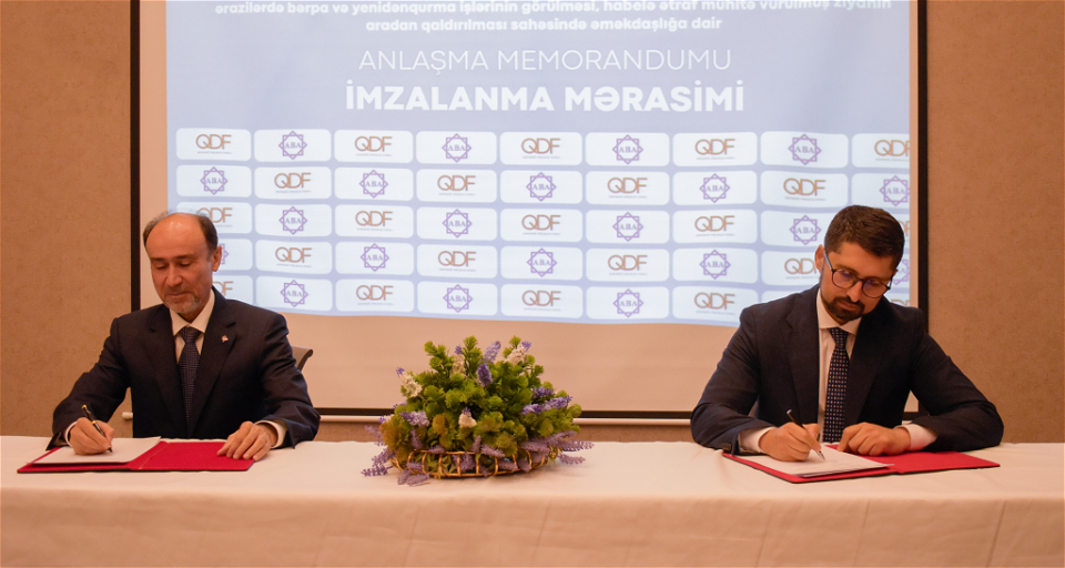 Azərbaycan Banklar Assosiasiyası və Qarabağ Dirçəliş Fondu əməkdaşlığa start verib - FOTO