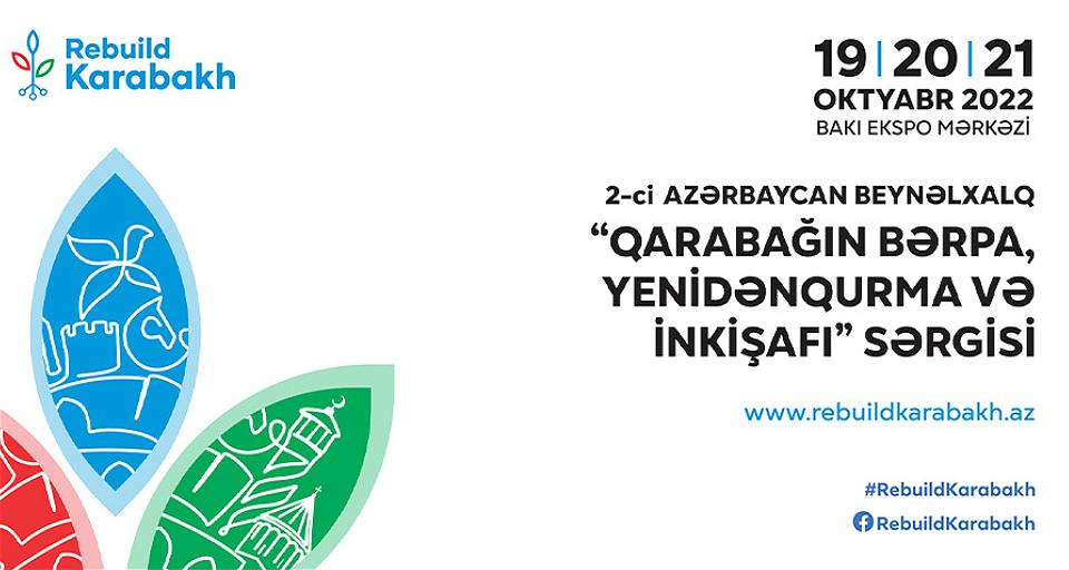 Qarabağ Dirçəliş Fondu “Rebuild Karabakh 2022” sərgisində iştirak edir