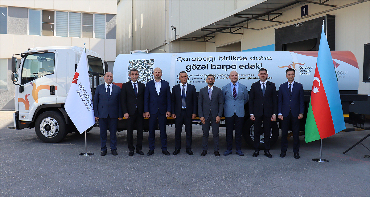 "Veyseloglu" Group of Companies donates equipment to Zangilan district with the facilitation of KRF