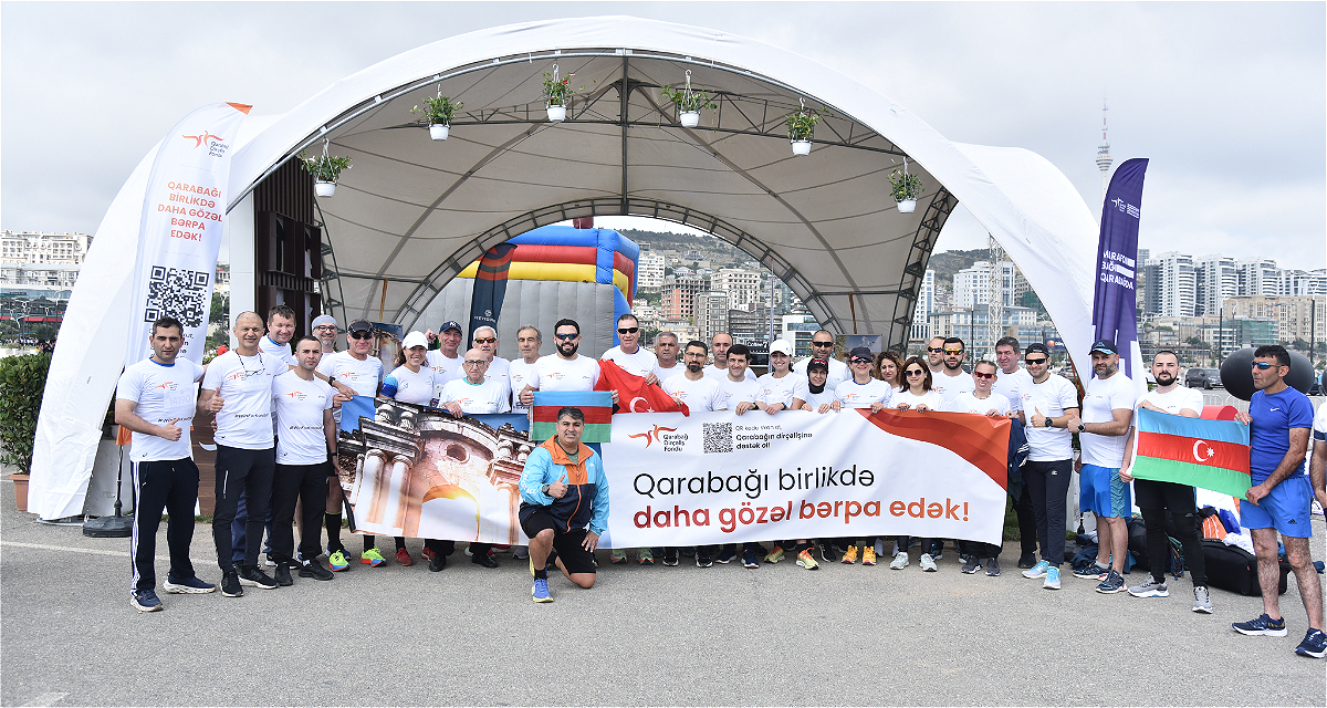 The Karabakh Revival Fund successfully participated in the Baku Marathon