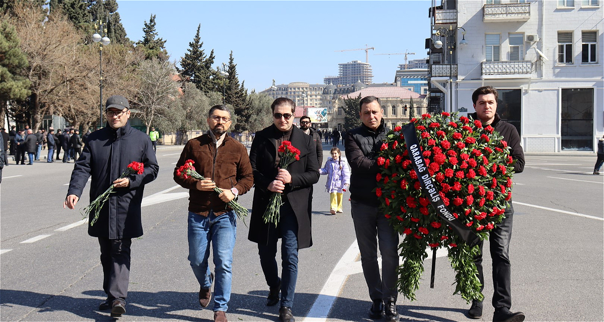 The team of the Karabakh Revival Fund visited the Khojaly genocide memorial