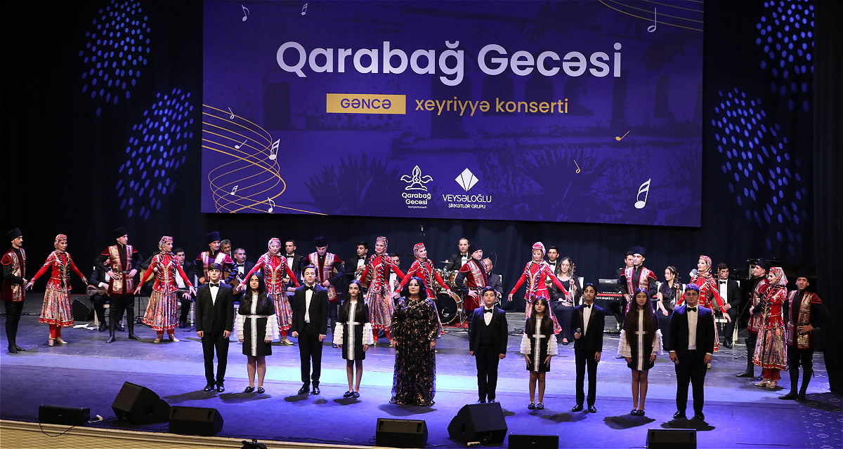 In Ganja, "Karabakh Night" Charity Concert Held under the Initiative of the Karabakh Revival Fund