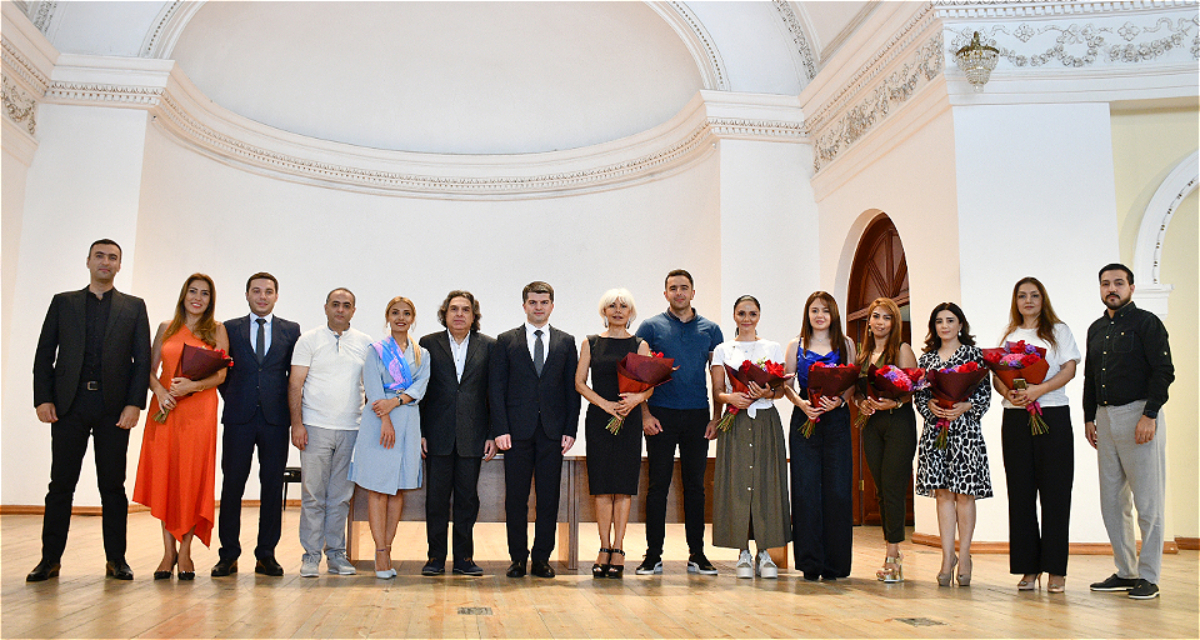 Participants of the "Karabakh Night" charity concert were honored