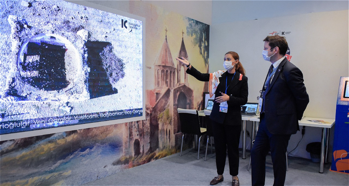 The Karabakh Revival Fund presented the "Karabakh.Center" project at the Azerbaijan International “Restoration, Reconstruction and Development of Karabakh" Exhibition – PHOTO 