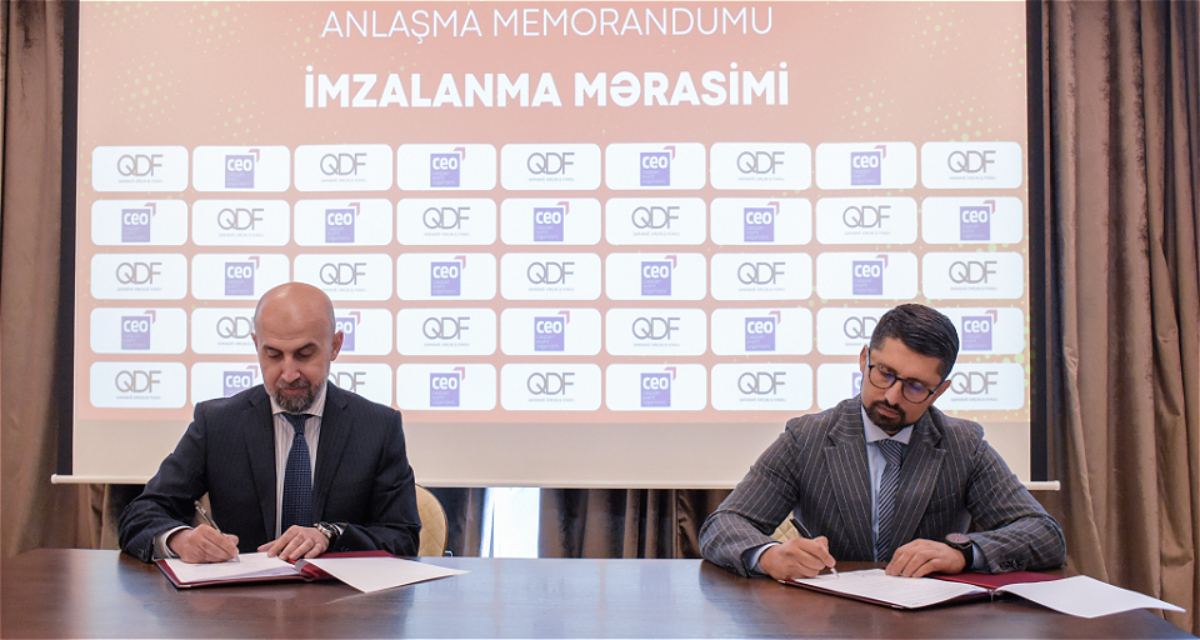 Karabakh Revival Fund (KRF) and "Caspian Event Organisers" LLC have signed a Memorandum of Understanding to collaborate – PHOTO