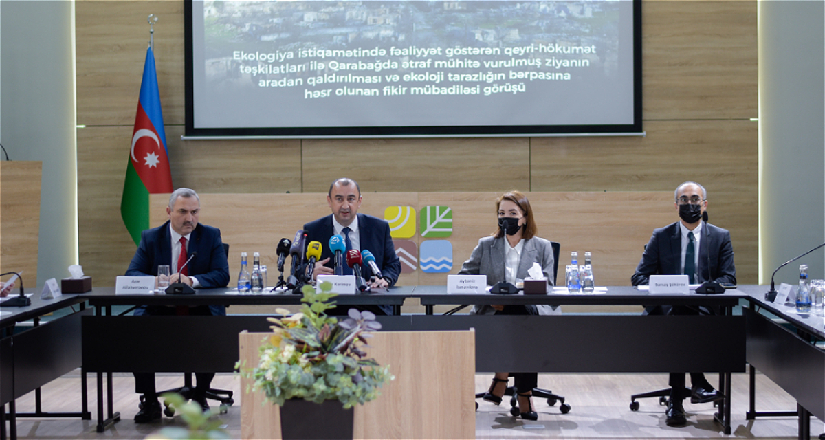 The Karabakh Revival Fund organized a meeting for exchanging ideas dedicated to the elimination of the environmental damage caused in Karabakh and the restoration of ecological balance