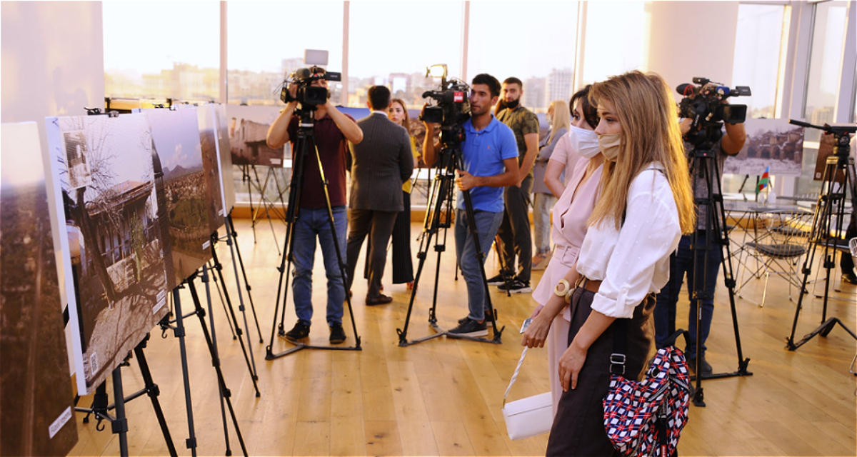 A photo exhibition was held based on the "Karabakh.Center" project