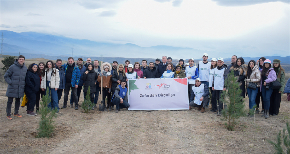 30,000 trees will be planted in Zangilan with the support of the Karabakh Revival Fund - PHOTO