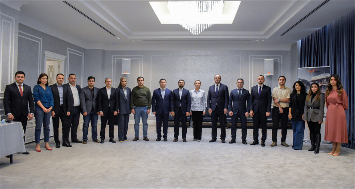 The Karabakh Revival Fund held a brainstorming session with the winners and finalists of the "Yukselish” competition - PHOTO