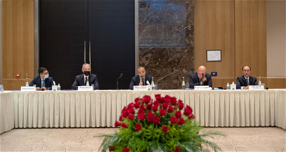 Meeting Held Between Karabakh Revival Fund and the Board Members of the Azerbaijan Banks Association