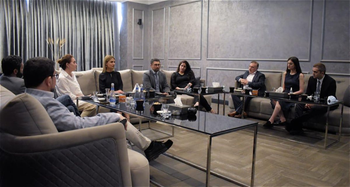 A meeting was held with the representatives of the "Al Jazeera" Media Institute - PHOTO