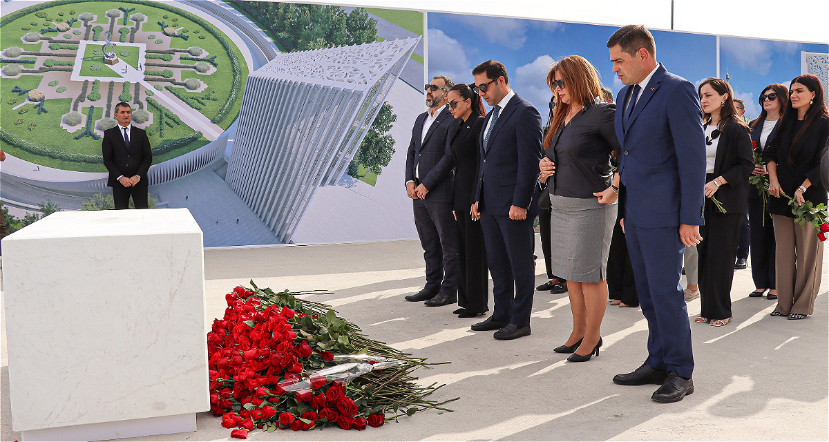 Employees of the Karabakh Revival Fund visited Victory Park on the occasion of Remembrance Day