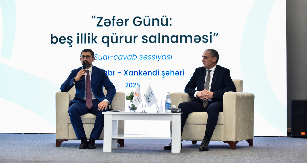Qarabağ Dirçəliş Fondu və Qarabağ Universitetinin birgə təşkilatçılığı ilə “Zəfər Günü: beş illik qürur salnaməsi” mövzusunda tədbir keçirilib